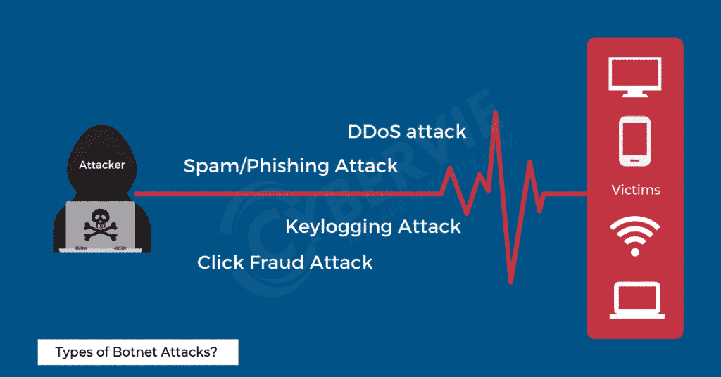 Types of Botnet Attacks